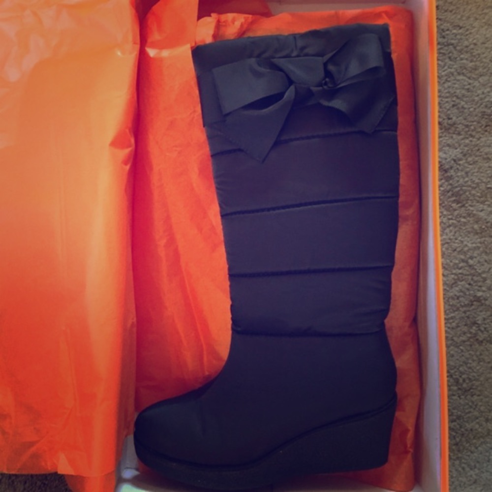 Black Kate Spade ♠️ winter ❄️ boots