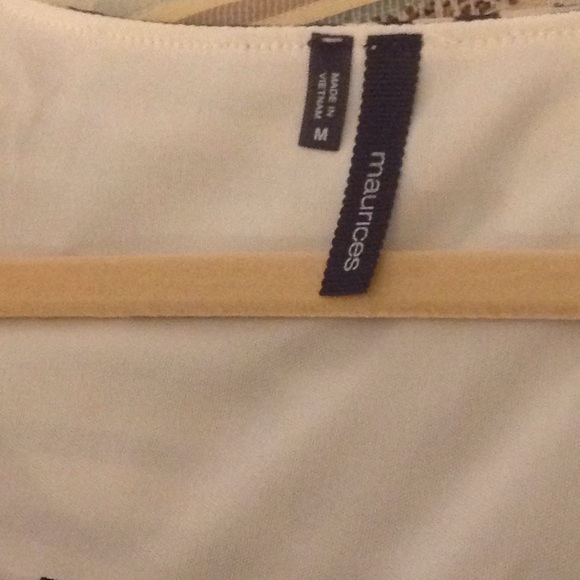 Maurice's top with banded bottom - Picture 2 of 3