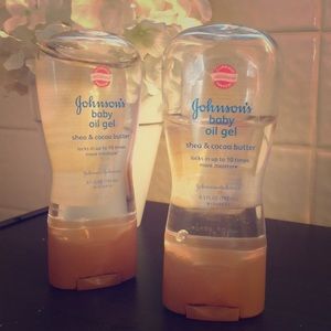 Johnson and Johnson’s baby oil gel hardly used
