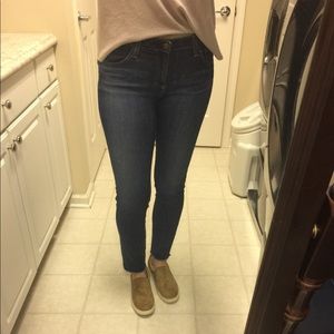 AG The Legging Ankle Super Skinny Raw Hem size 31