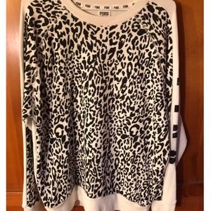 Victoria’s Secret PINK Cheetah Pullover
