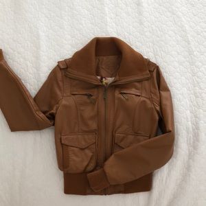 JouJou Faux Leather Jacket