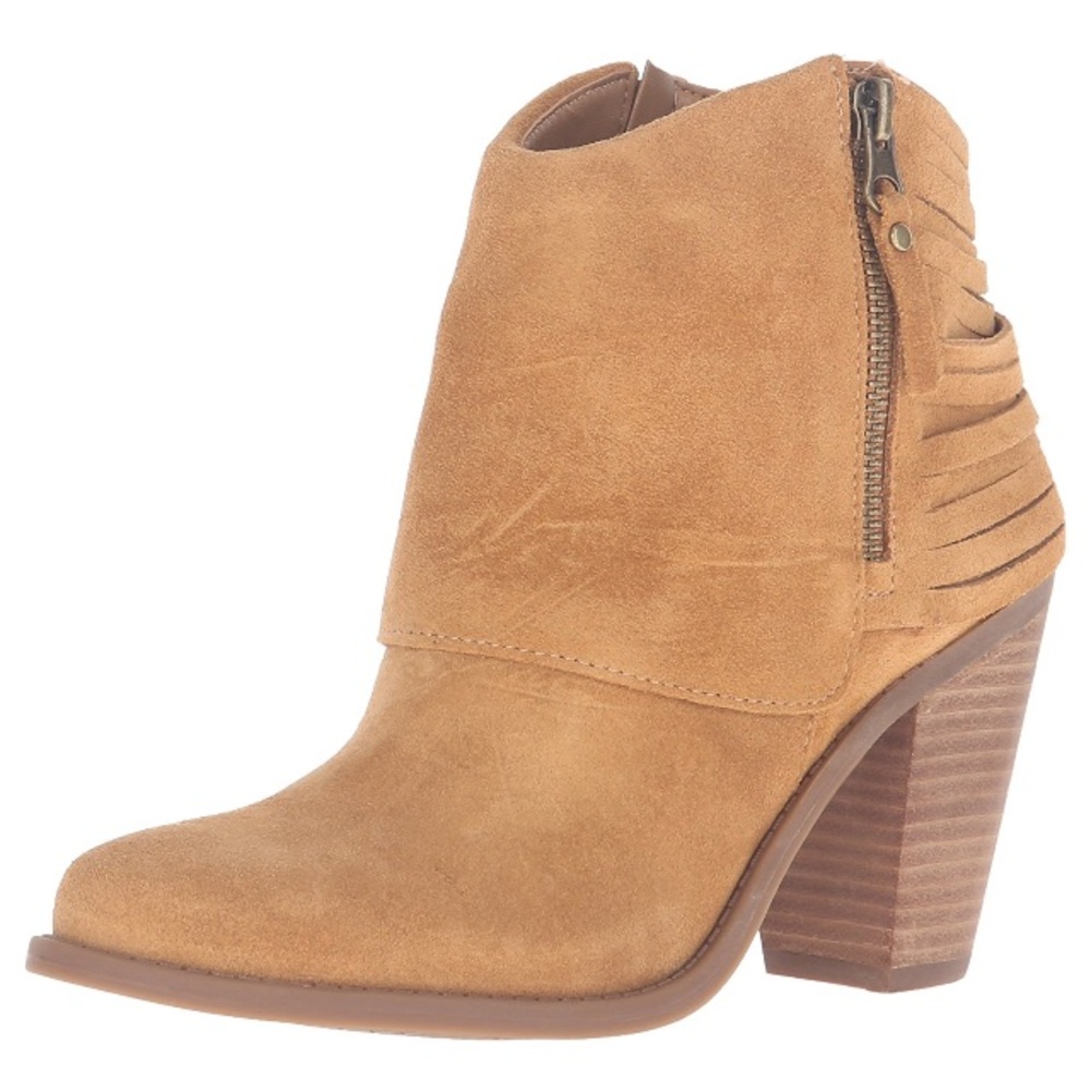 Tan booties