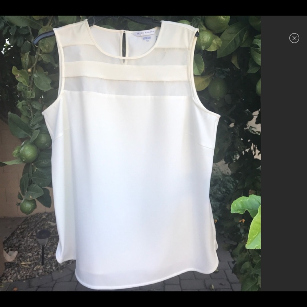 Peter Nygard Women’s Sleeveless Top Size 14
