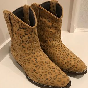 Roper Leopard Booties