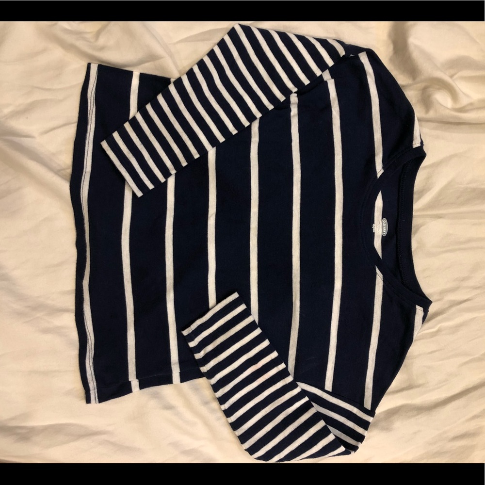 Girls old navy striped shirt