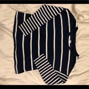Girls old navy striped shirt