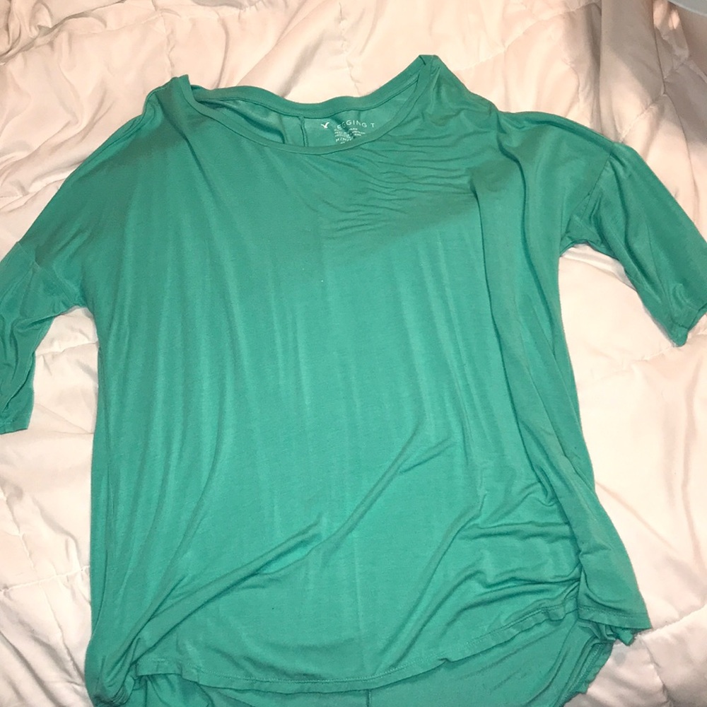 American Eagle jegging tee