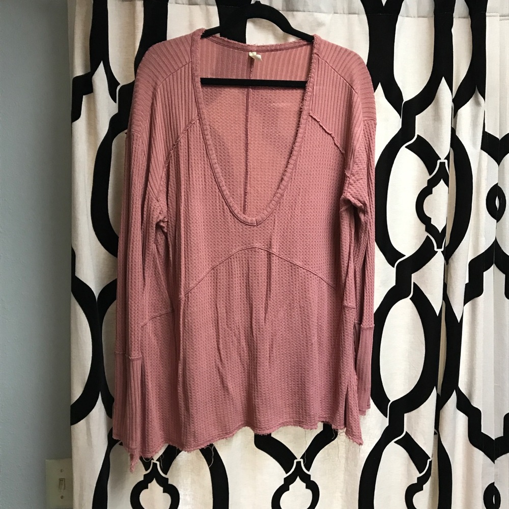 Free People V-neck Sweater
