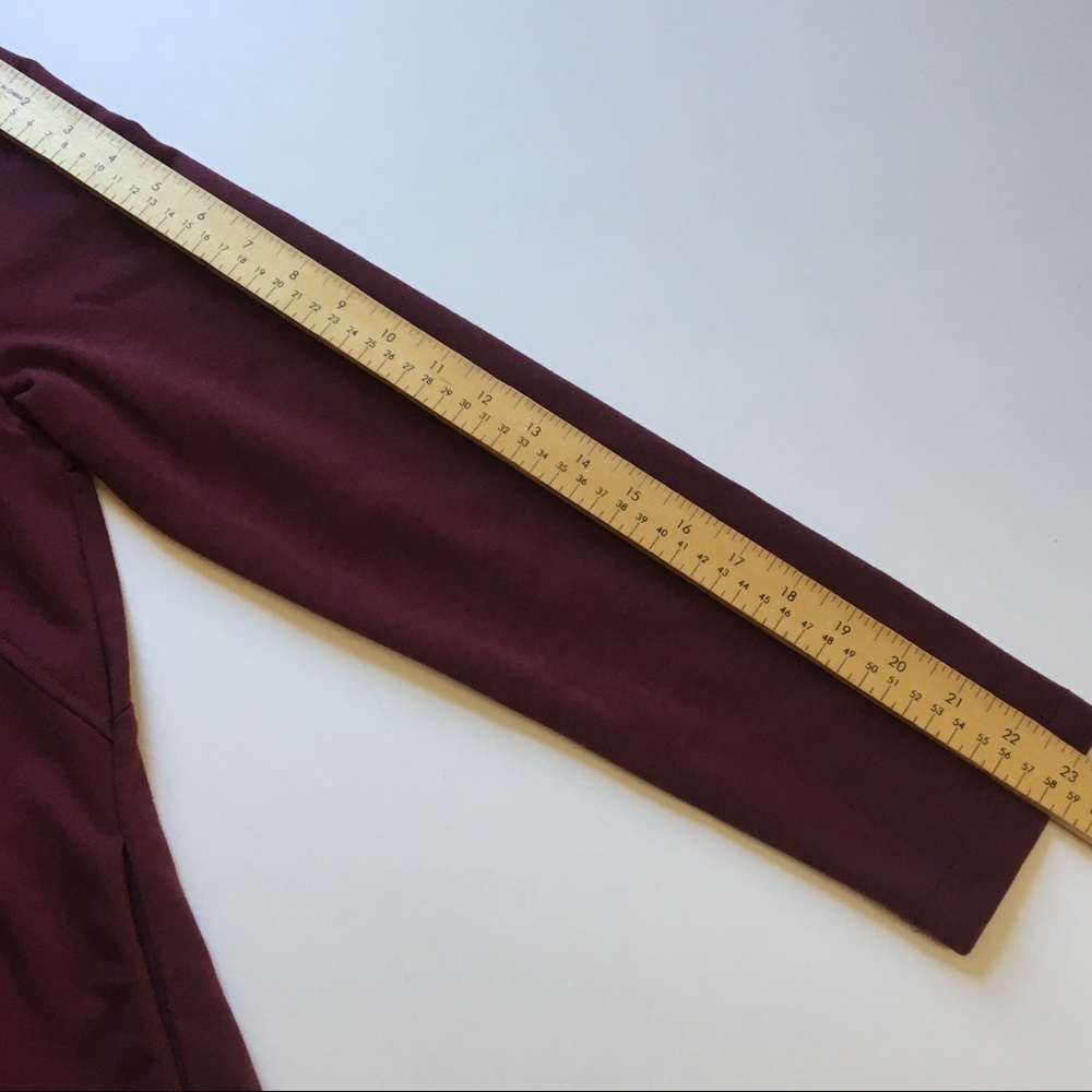 Hammer Collection Burgundy Side Zip Jacket Size L - Picture 3 of 8