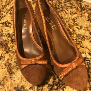 Ralph Lauren Wedges size 8.5