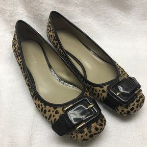 Bandolino Flats, Animal Print, SZ 9M
