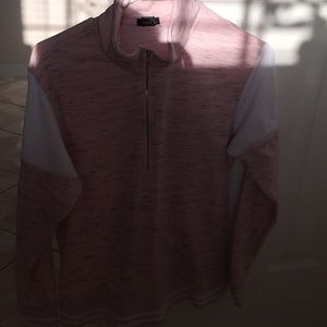 Pink & white Sweater ( SMALL )