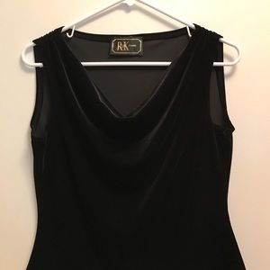 R&K Evening Velvet top