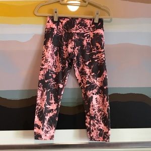 Calvin Klein Splatter Yoga Pants