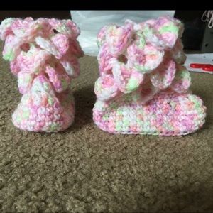 Hand Made Infant booties