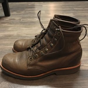 Chippewa Boots 8.5 D US 6"  Handcrafted Boots