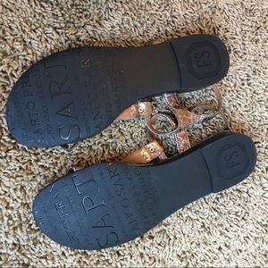 Franco Sarto Shoes - Franco Sarto sandals sz 6 bronze embellished Franco Sarto Shoes - Franco Sarto sandals sz 6 bronze embellished