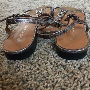 Franco Sarto Shoes - Franco Sarto sandals sz 6 bronze embellished Franco Sarto Shoes - Franco Sarto sandals sz 6 bronze embellished