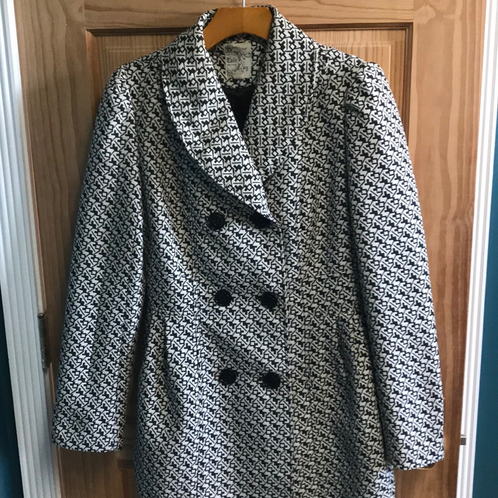 Tulle Black and White Jacket