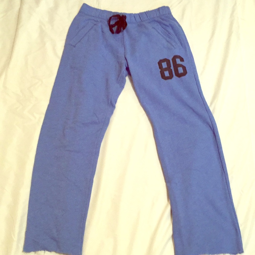 Blue Pink Victoria’s Secret Boyfriend Sweatpants