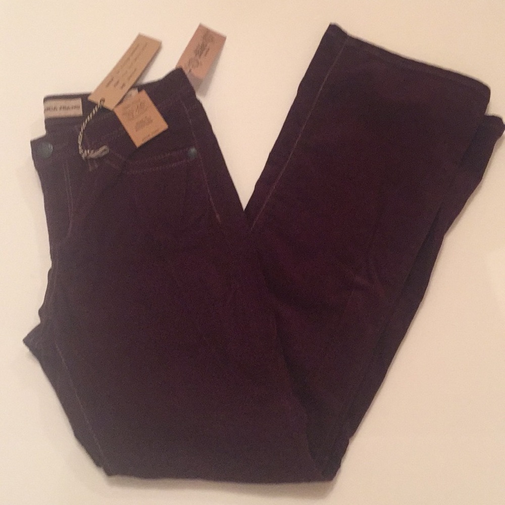 NWT Vintage America Alder Ember Corduroy Jeans