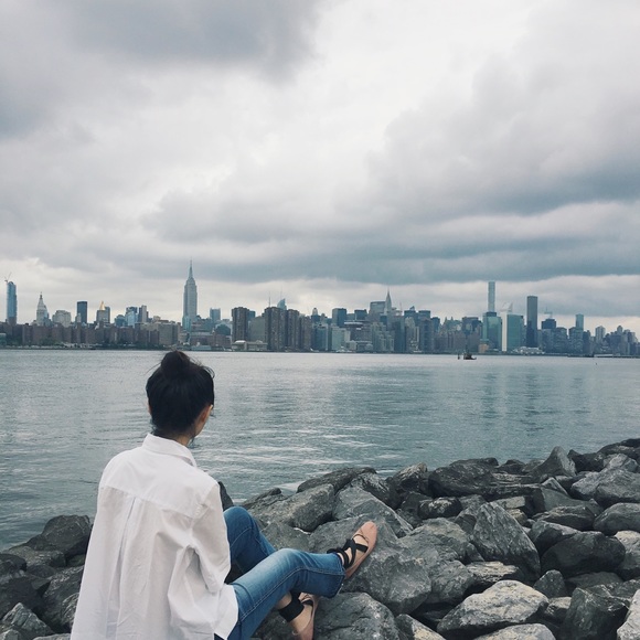 Zara lace up ballet flat in nude - Picture 7 of 7