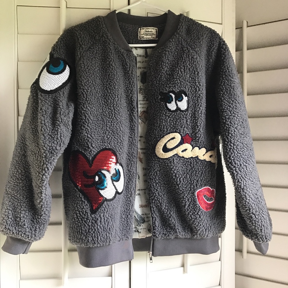 Faux shearling Bomber Jacket
