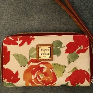 Dooney and Bourke Rose Garden wallet