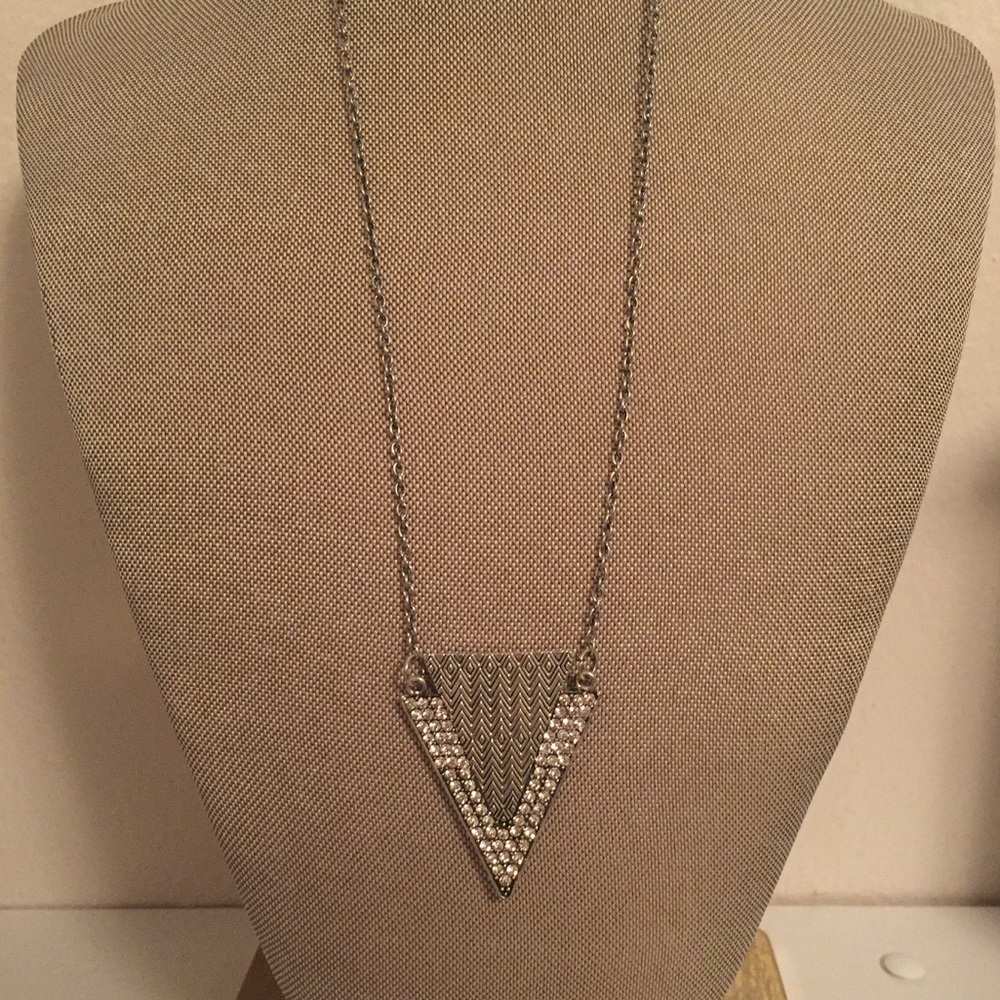 Long Tribal Pendant Necklace