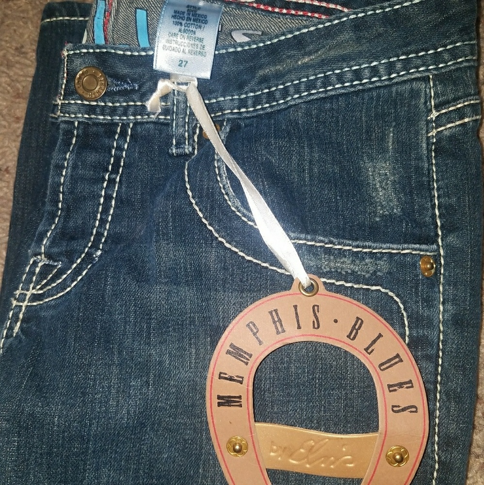 Memphis Blues by Elvis jeans