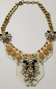 Jcrew lucite statement necklace