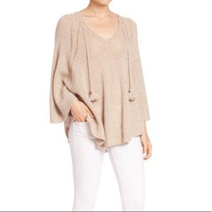 LIKE NEW Calypso St Barth poncho sweater S