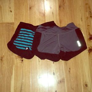 2 workout shorts
