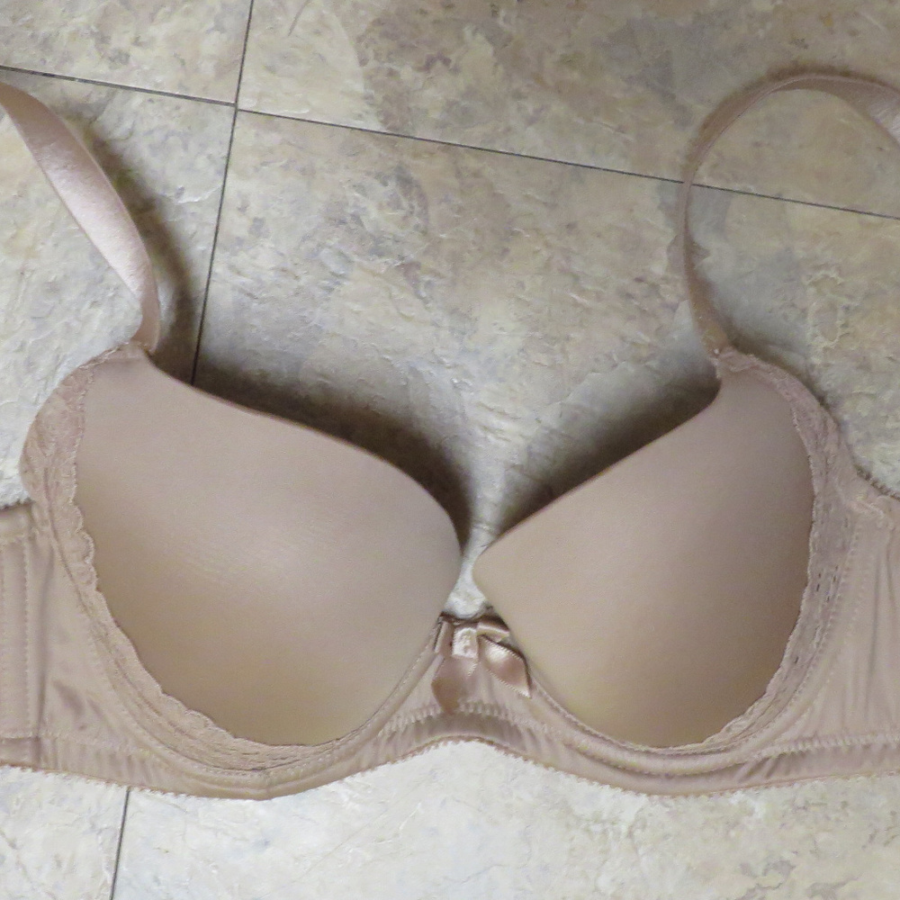 Parfait Affinitas 30D Casey Plunge Moulded Bra EUC