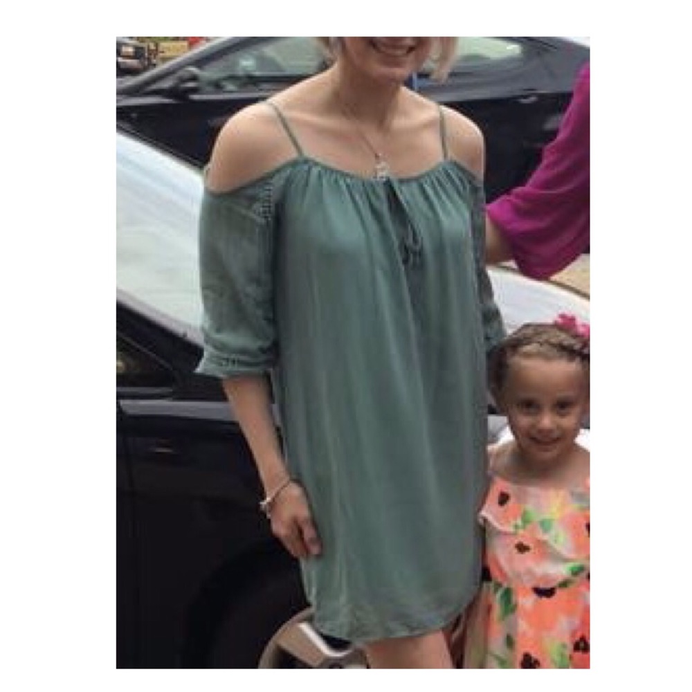 City Studio off shoulder dress