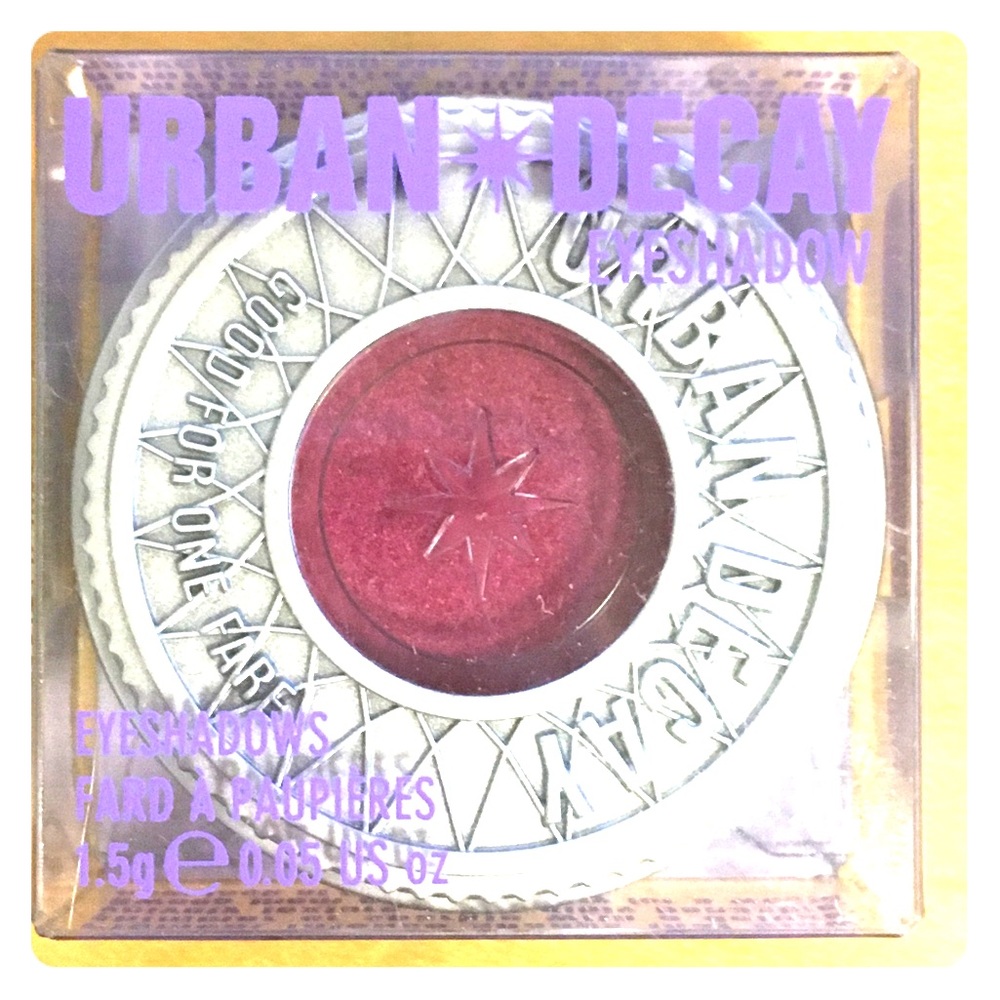 Urban Decay rare Woodstock pink glitter eyeshadow