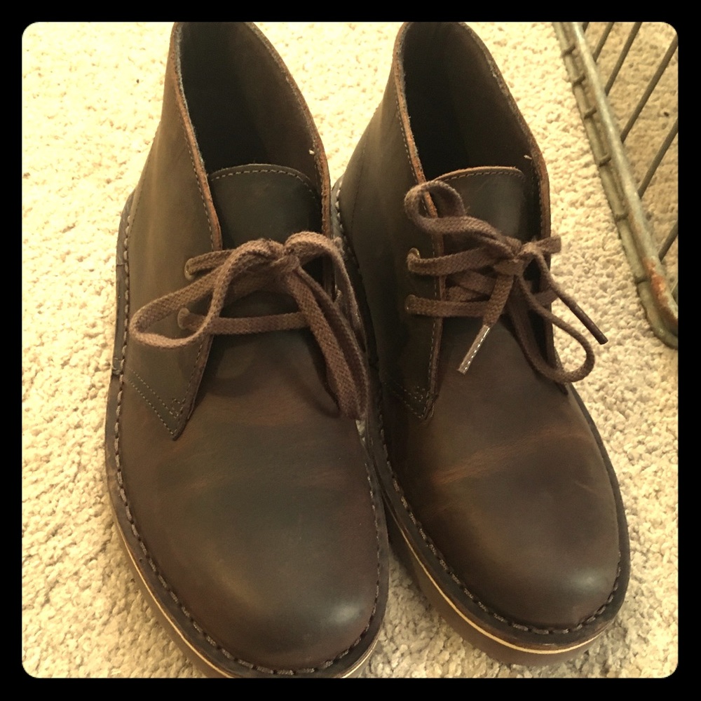 BNWT Clarks Beeswax Leather Desert Boot