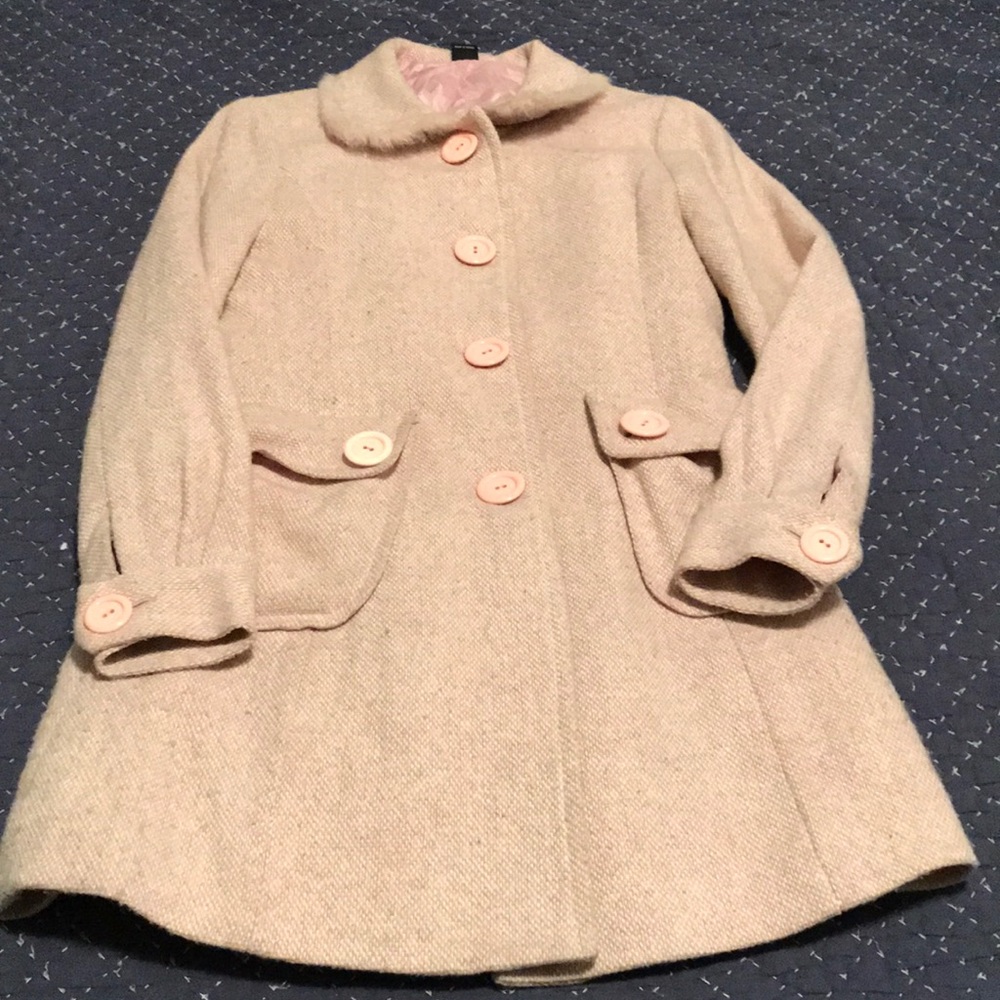 Stylish pink coat