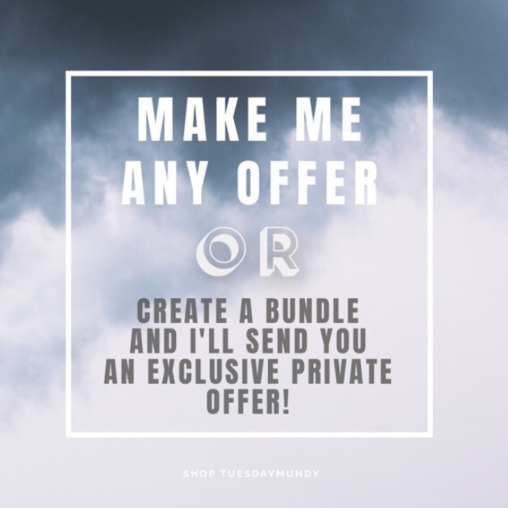 bundle and make offers!