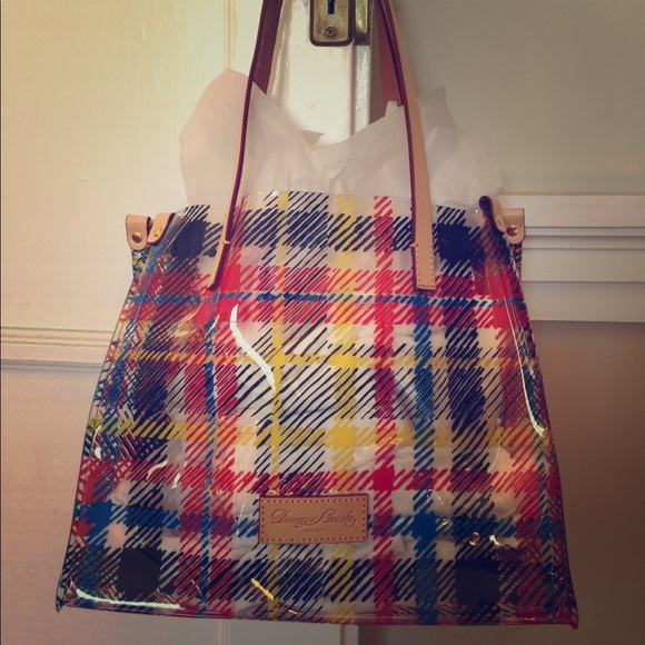 Dooney & Bourke Handbags - Dooney & Bourke Clear Plaid Handbag
