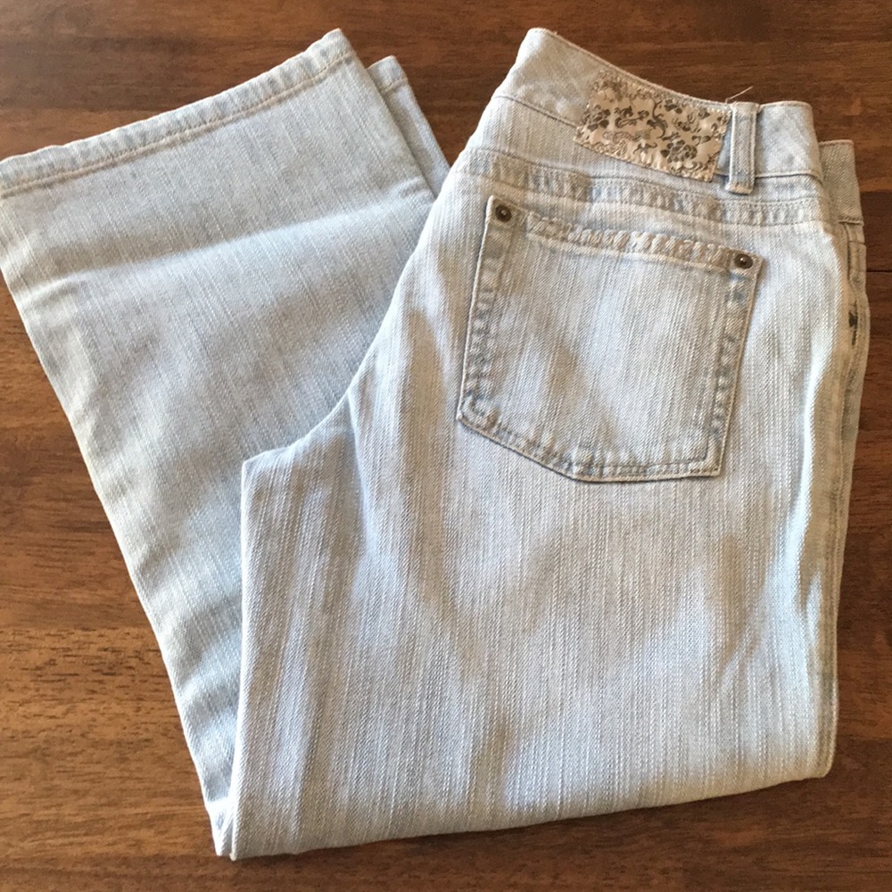 White House Black Market Blanc Jeans - Sz 8