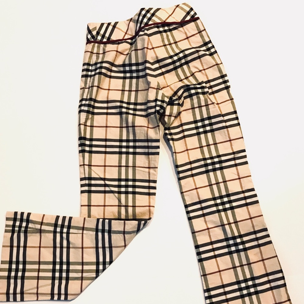 Burberry Nova Check pants for girl size 10