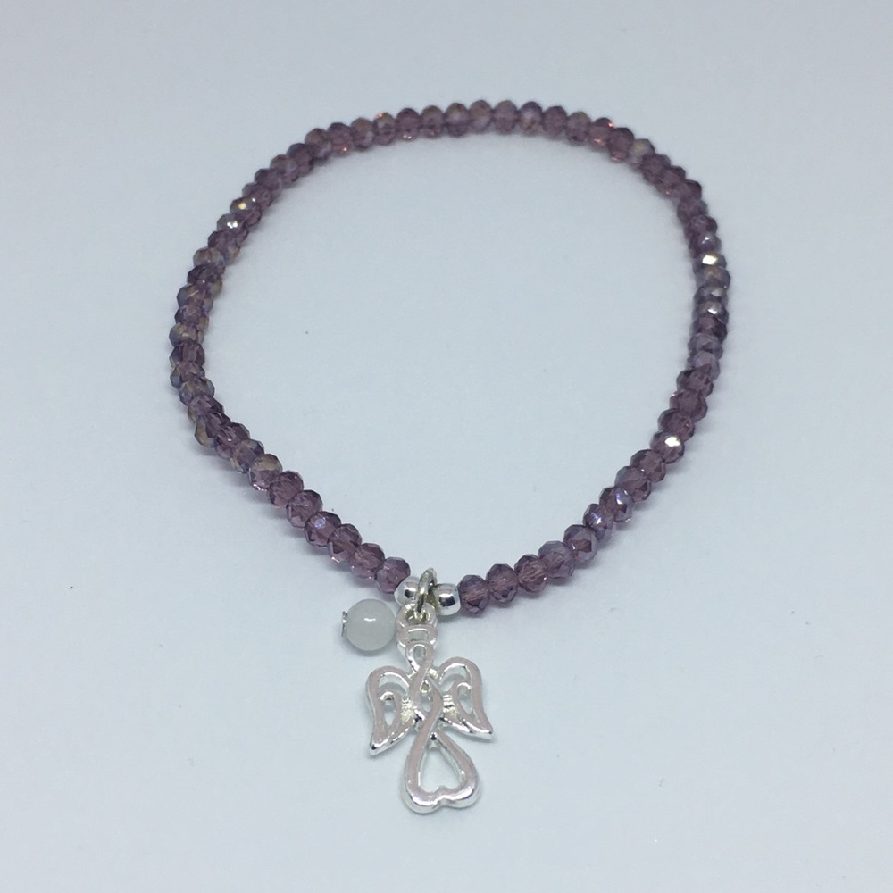 Brand New Avon Spring Wishes Angel Bracelet