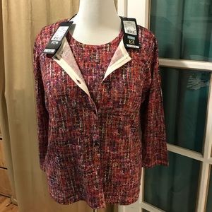 NWT Escada XL 2 pc 100% virgin wool sweater set