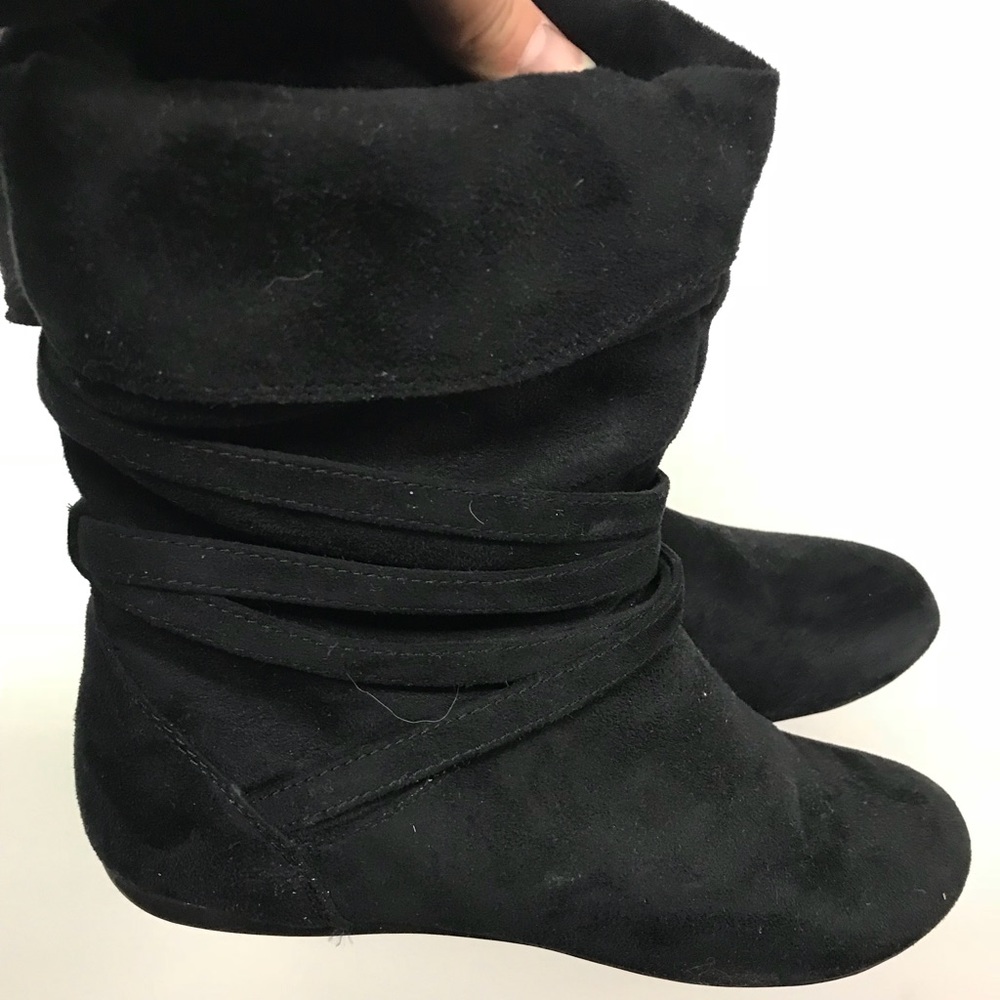 Black Suede Boots