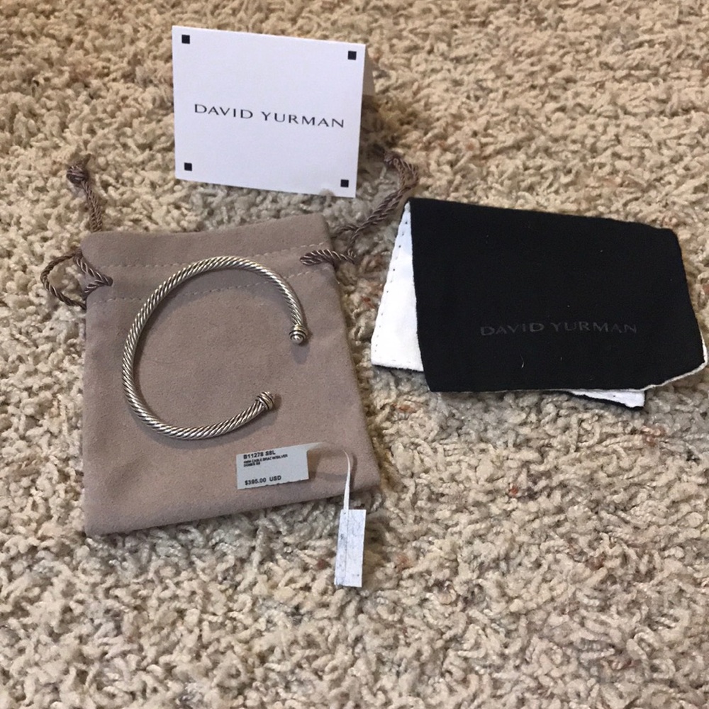 David Yurman 4mm cable bracelet