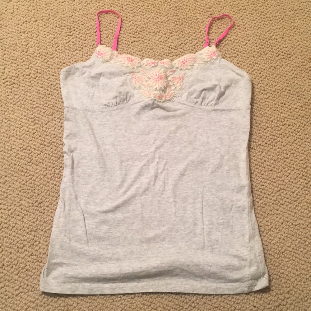 AE floral detail camisole size small