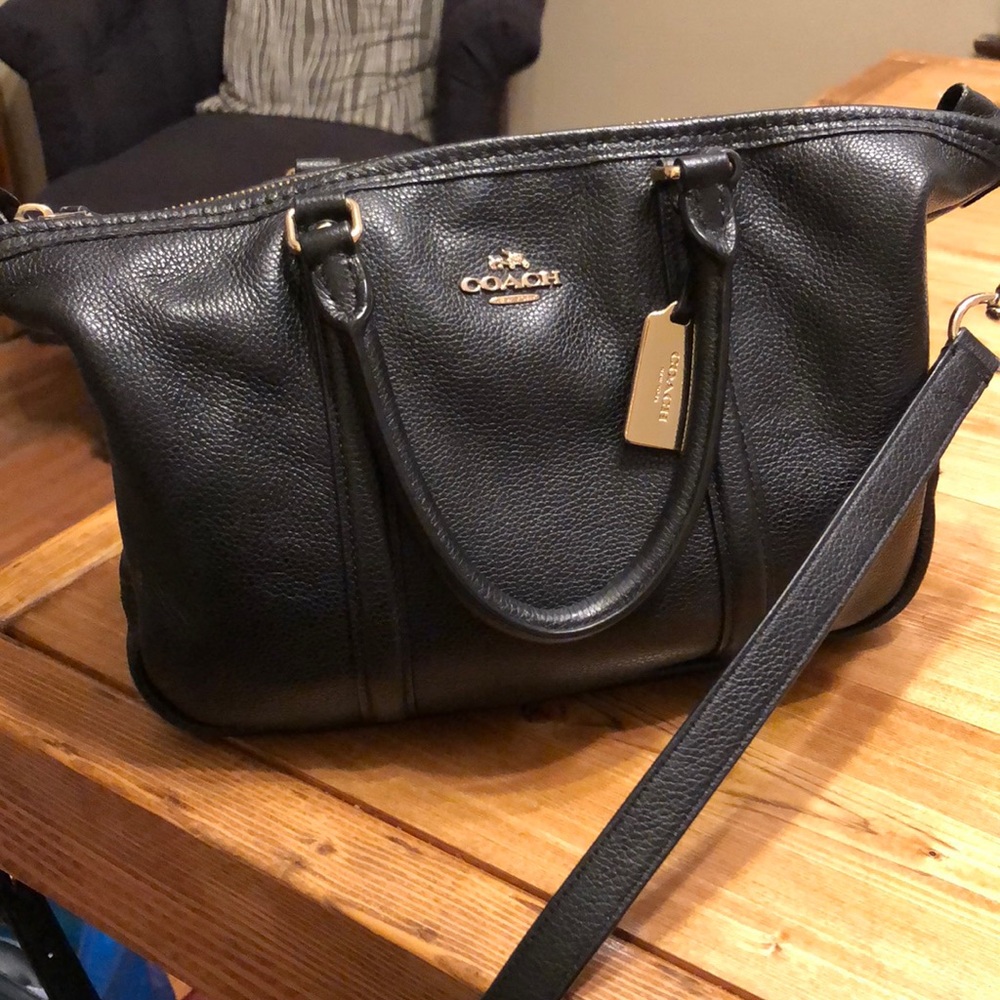 Black Coach bag!! Great condition!