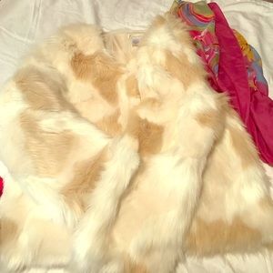 ***FAUX*** faux fur waist coat